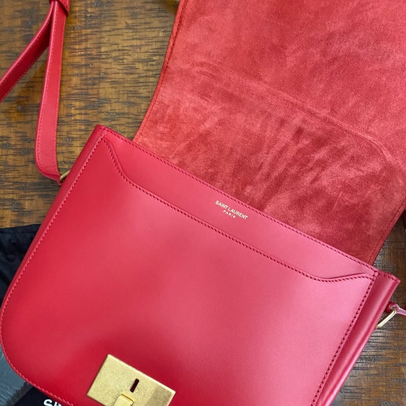 YSL betty pouce bag/red - Picture 7 of 11